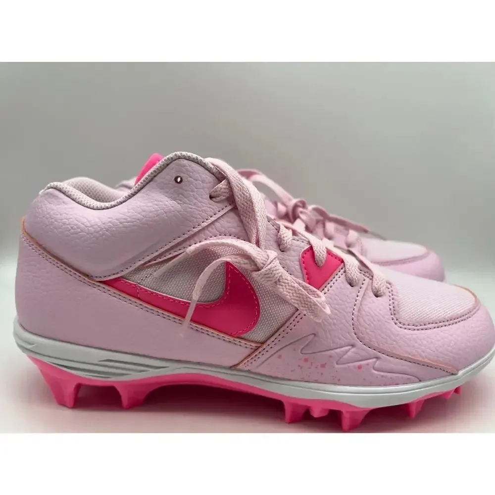 Air Jordan Stadium 90 Football Cleats Pink Foam HQ0210-600 Mens Size 11.5 NEW